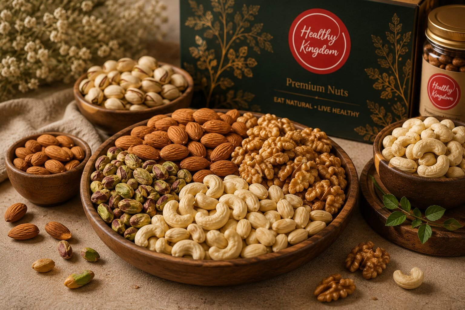 Assorted premium nuts