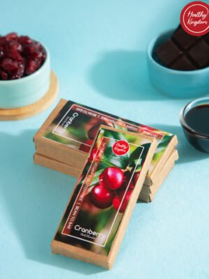 Cranberry Dark Chocolate Bar, 50 g